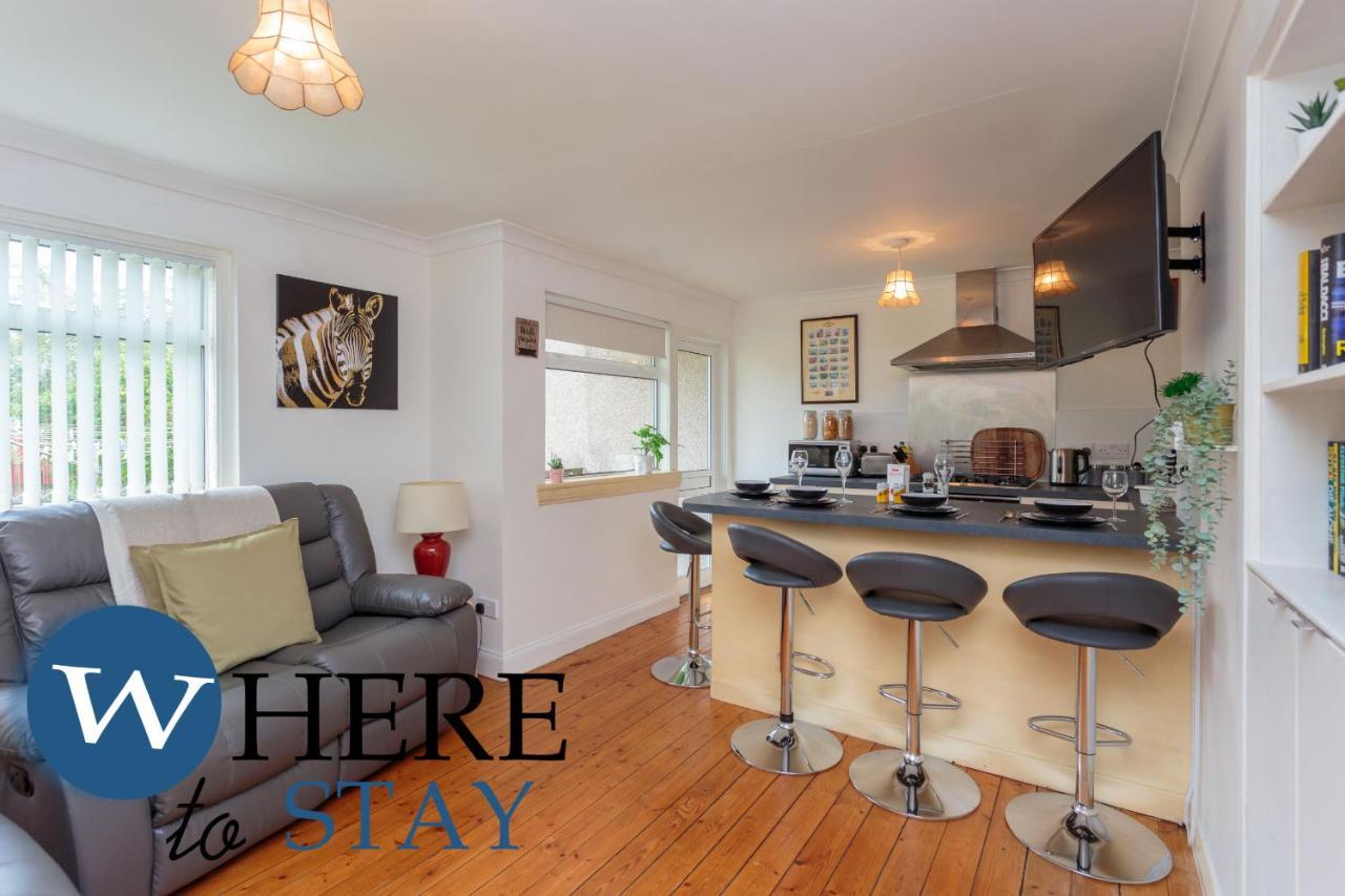 Lovely Apartment By The Hillwood Park-Free Parking 爱丁堡 外观 照片